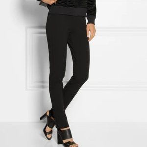 NWT  Size 10 Derek Lam 100% Leather Brown Stretch Pants